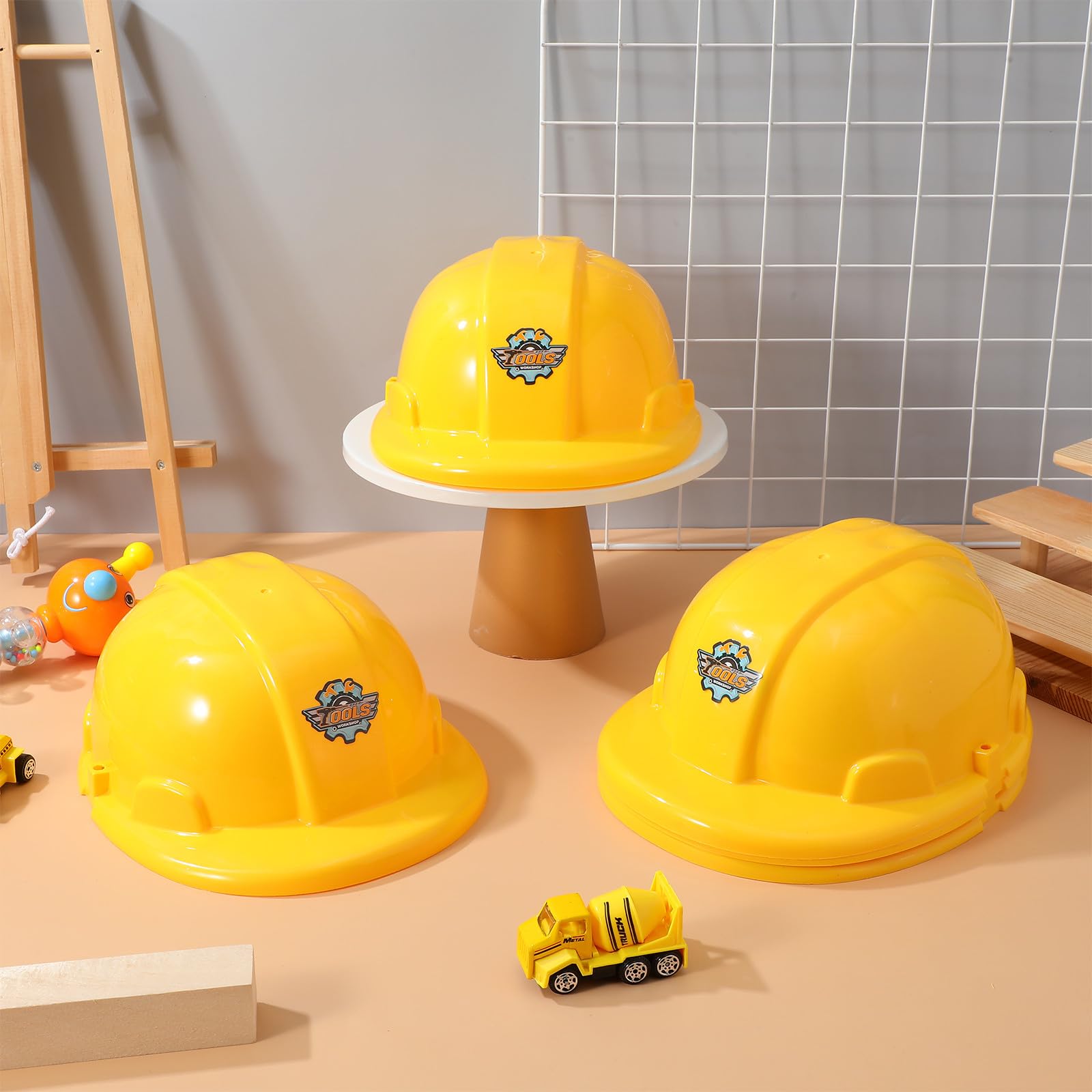 Veemoon 5pcs Childrens Hard Hats - Image 4