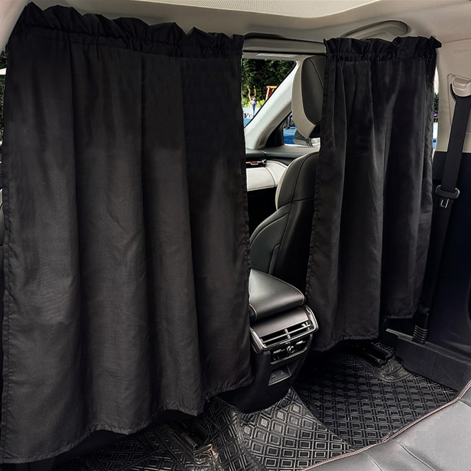Amazon | Dtharen 車用プライバシーカーテン,遮光 車載 サンシェード