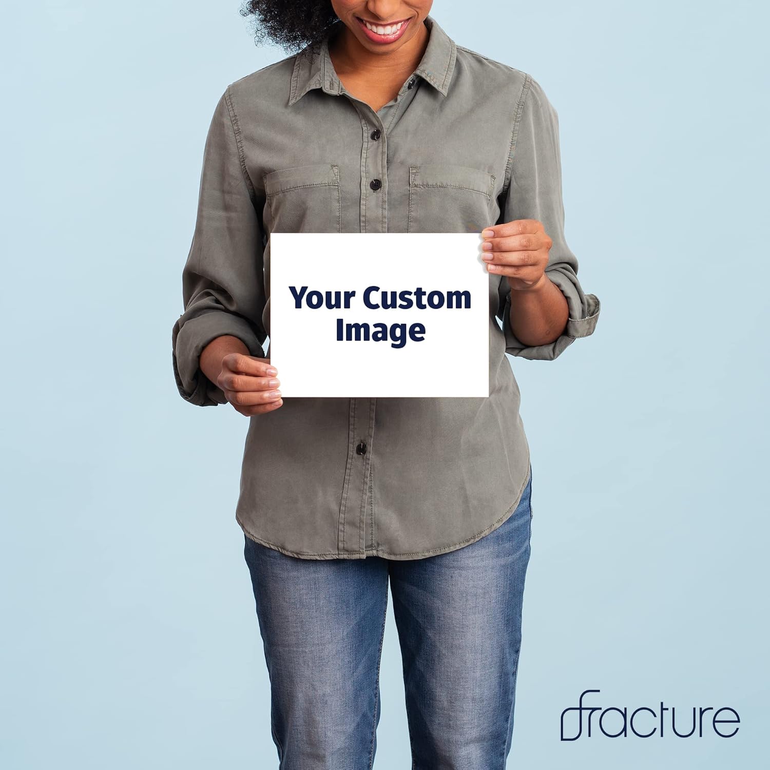 Fracture Custom Glass Photo Print – 9.6" x 7.2" | Small Landscape Size | Upload Your Own Photo | Vibrant, Fade-Resistant Glass Wall Art