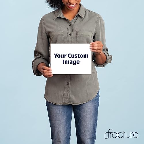 Miniatura 8 de Fracture Impresión fotográfica de vidrio personalizada, 11 x 11 pulgadas, carga tu imagen, cuadrado mediano