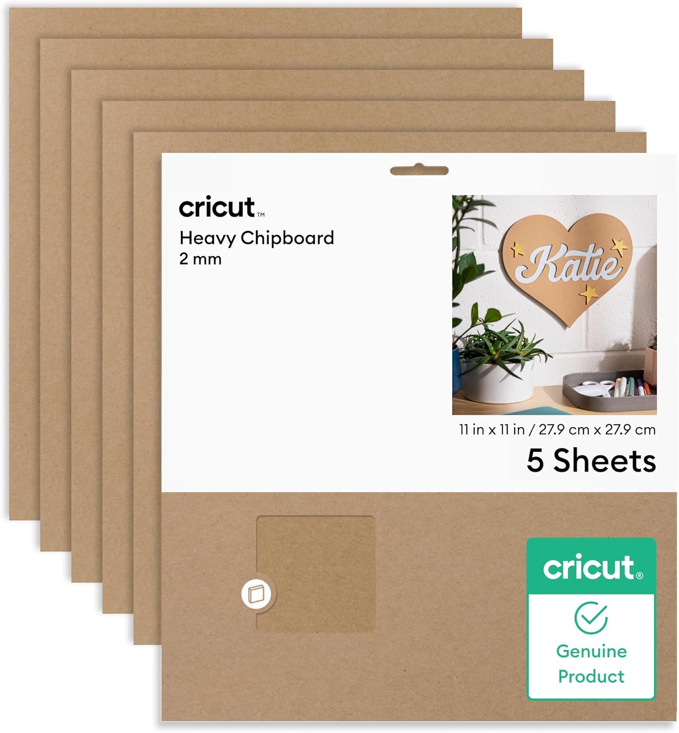 Cricut Aglomerado pesado 2 mm (5 uds. 28x28 cm)