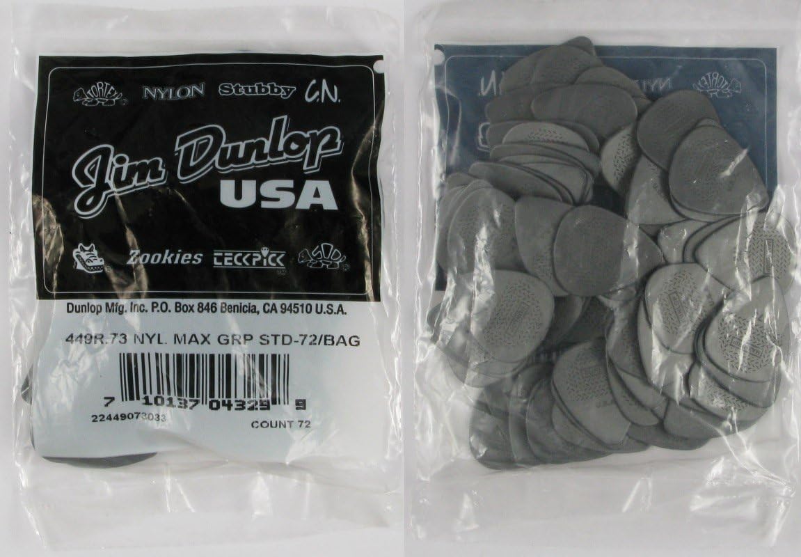 Dunlop Max Grip Standard .73, bag of 72, 449R73