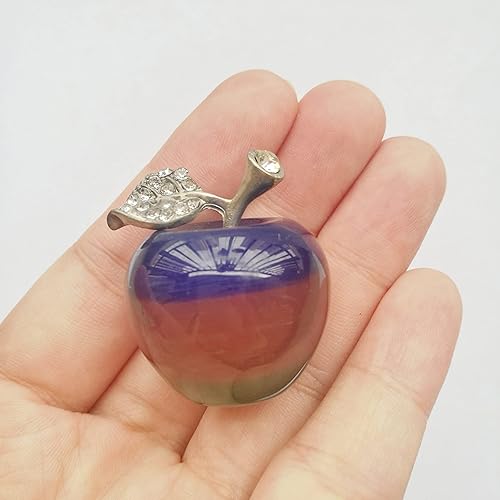 Vista 71 de 1 pieza de figuras coleccionables de cristales de manzana de rodonita y piedras curativas, decoración de habitación de 1.18 pulgadas, decoración