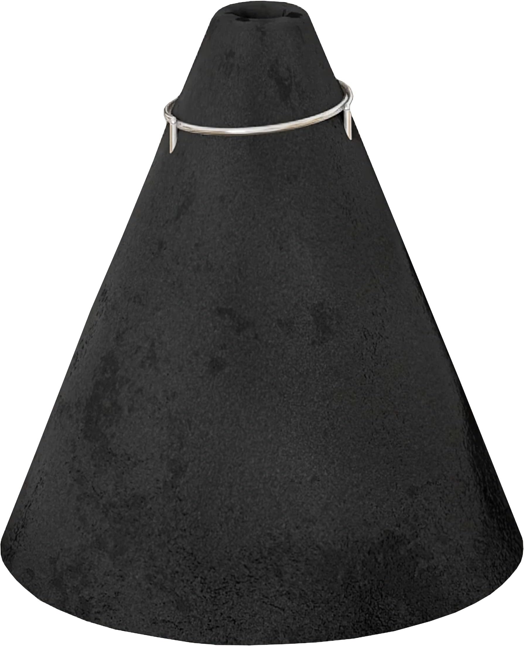 Tenmat FF109-250 Cone-Shaped 1 Hour Fire Rated LED Downlight Cover; Fits Most 4" and 6" Low Profile LED Downlight Fixtures; Significant Labor Savings; Lightweight; Reduces Heat Loss