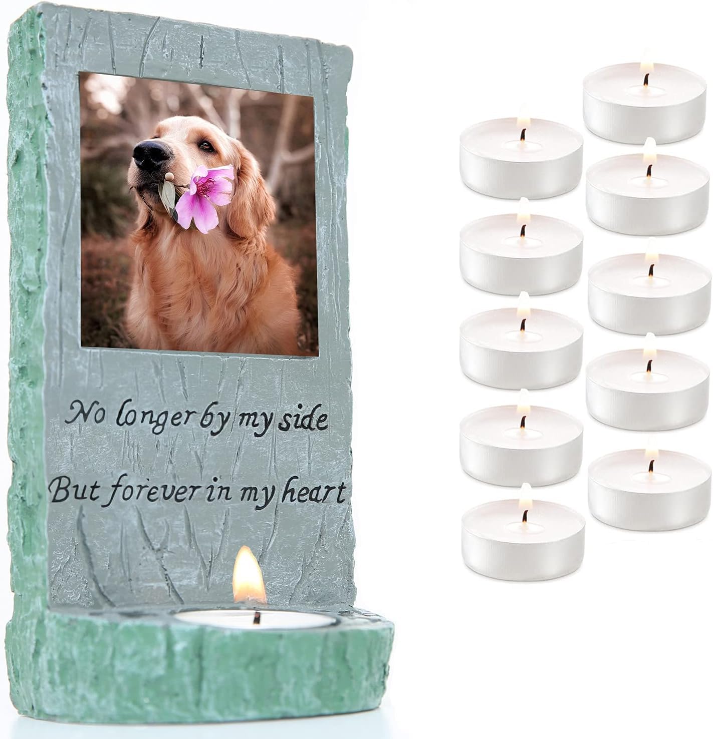 PTKSZGT Dog Memorial Gifts for Loss of Dog, Dog Memorial Stone, Pet ...