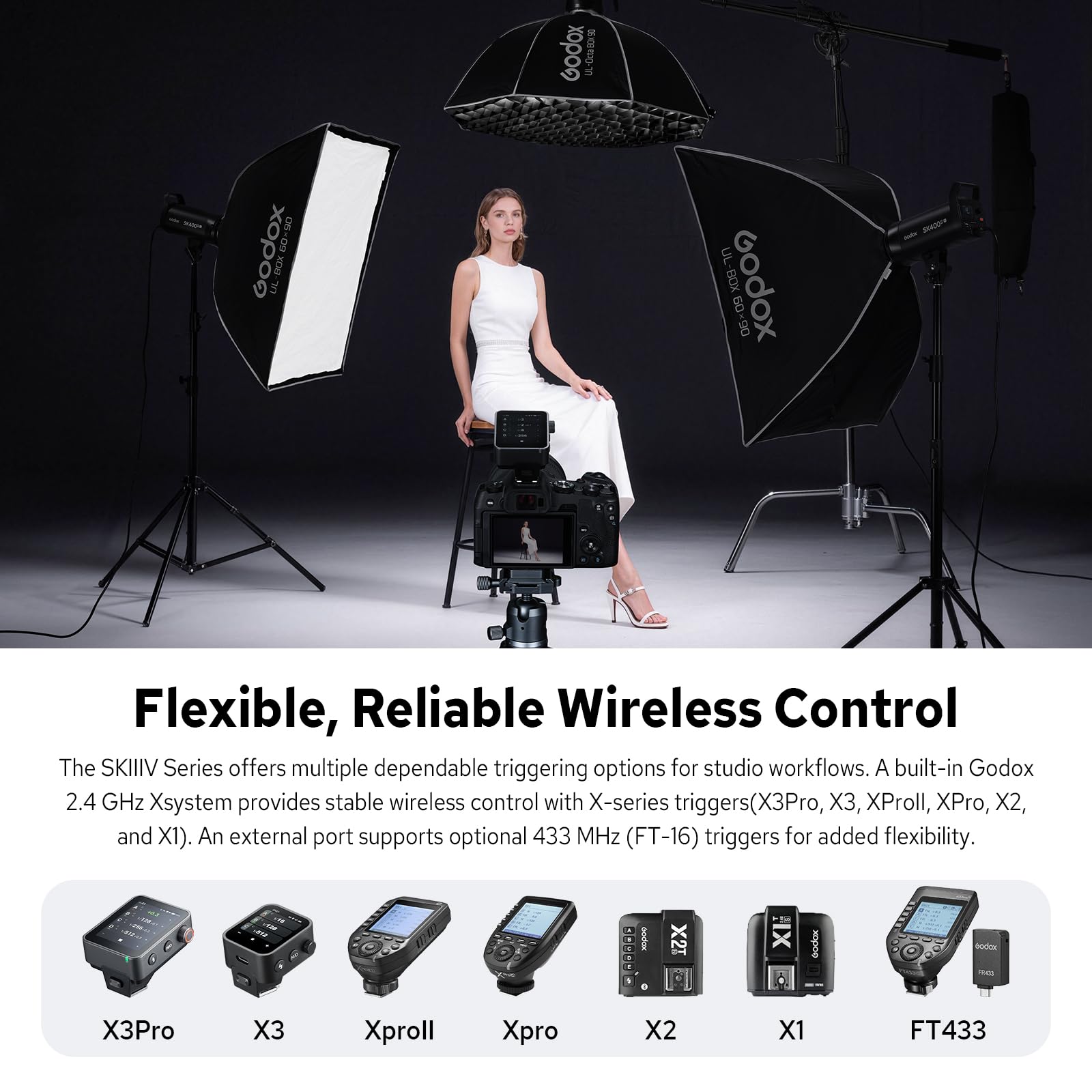 Amazon | GODOX SK400III-V SK400IIIV ストロボフラッシュ 400Ws モノ