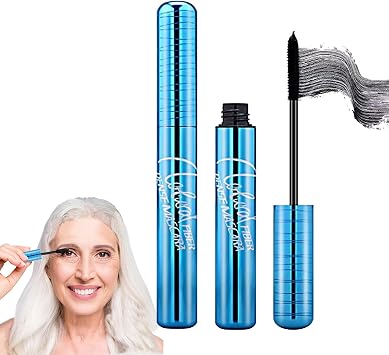 Prime-Lash Mascara for Mature Ladies - Black Mascara for Older Women Fiber - Prime-Lash for Seniors with Thinning Lashes - Waterproof Volumizing Natural for Sensitive Eyes