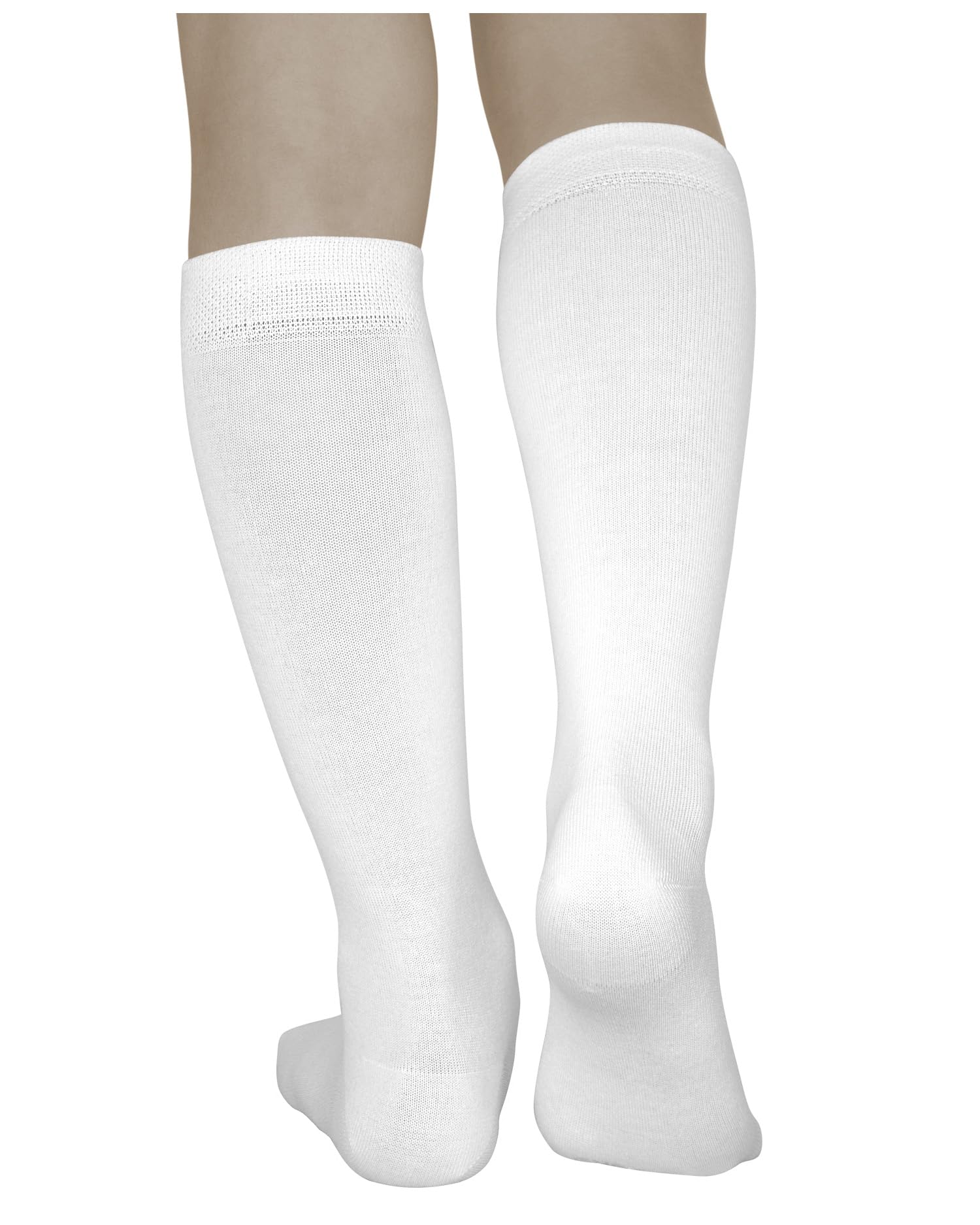 VITSOCKS Podkolanówki Bawełniane Dziecięce Unisex (3 PARY) Cienkie Miękkie Lekkie