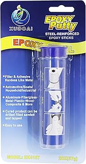 Epoxy Putty Stick, XUDOAI Moldable Epoxy Glue for Crack Damage Fixing Filling or Sealing. Fast Permanent Repair for Metal,...