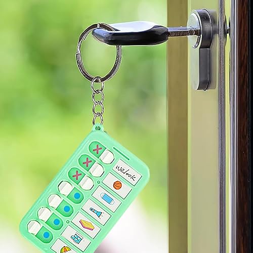 Miniatura 8 de Cuadro de planificación de tareas, 6 llaveros de programación de tareas, tableros de lista de notas semanales diariamente con 18 tarjetas de lista