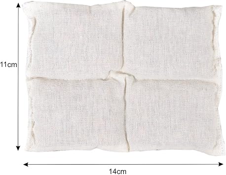 X-Perk Kiraz Çekirdeği Isı Torbası Mikrodalga Isıtma Yastığı Bebek Ve Çocuklar İçin 120 gr 11X14 cm