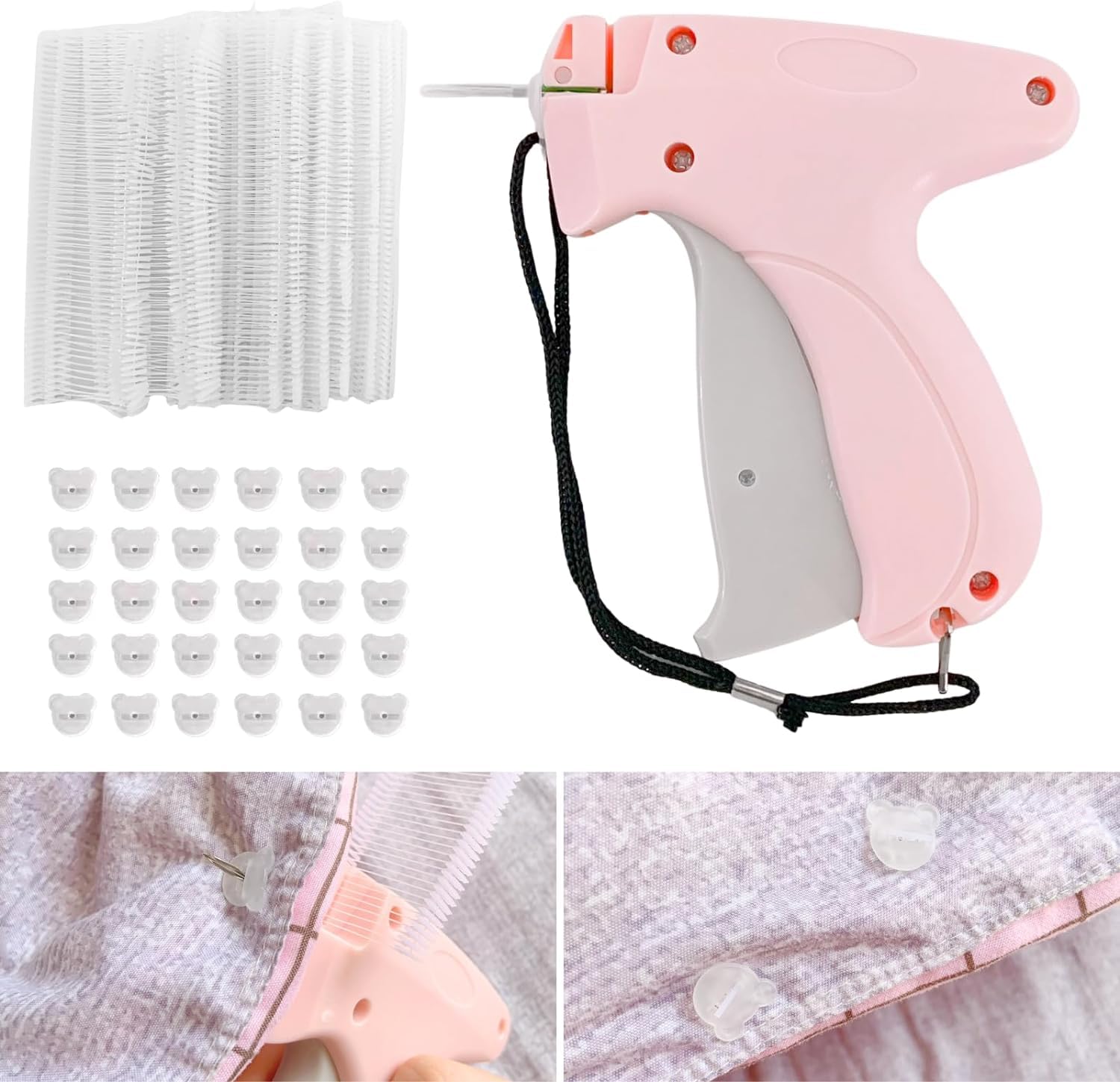 Sollbry Fixateur rapide pour vêtements - Pistolet à broder Sollbry Fixateur rapide pour vêtements - Pistolet à broder