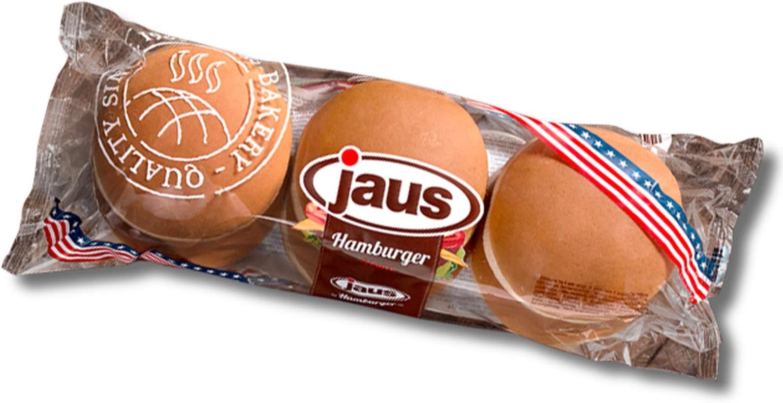 Burger Buns ( 8 Packs in Box) [Megaburger Pack of 4 Burns x 8 Packs (46p per Burns)] [Hamburger Pack of 6 Burns x 8 Packs( 31p per Burns)] (Hamburger Plain)