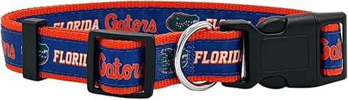 Miniatura 20 de Collar para mascotas NCAA - Resistente, fuerte, duradero y ajustable, collar de perro NCAA -, Bulldogs de Mississippi State, L, Team