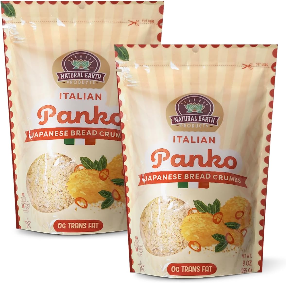 Panko Bread Crumbs Italian Flavored Japanese Bread