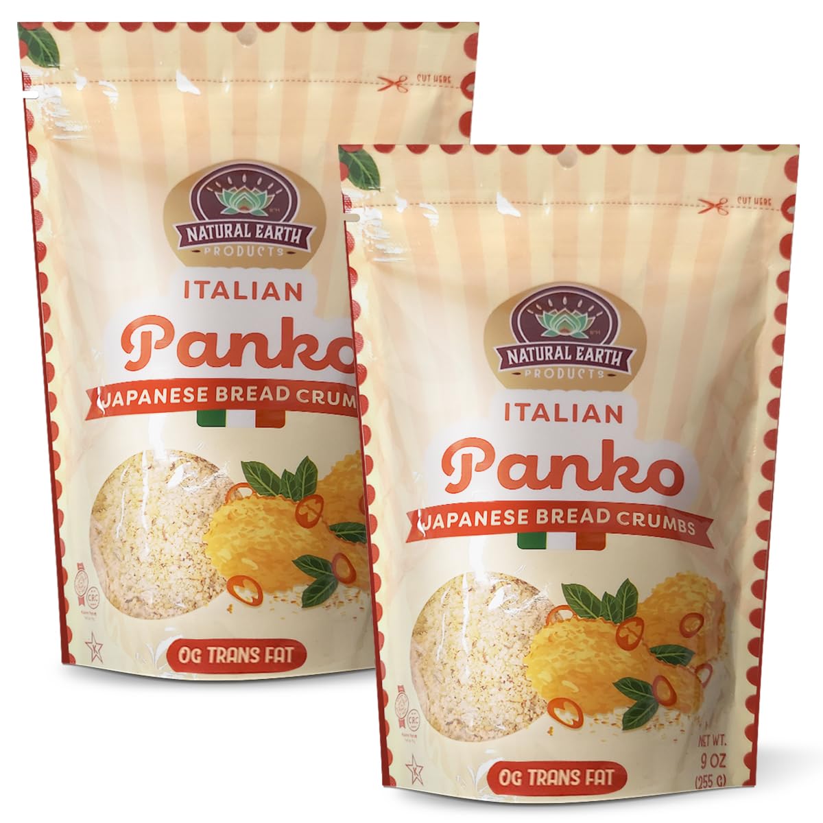 Panko Bread Crumbs Italian Flavored Japanese Bread
