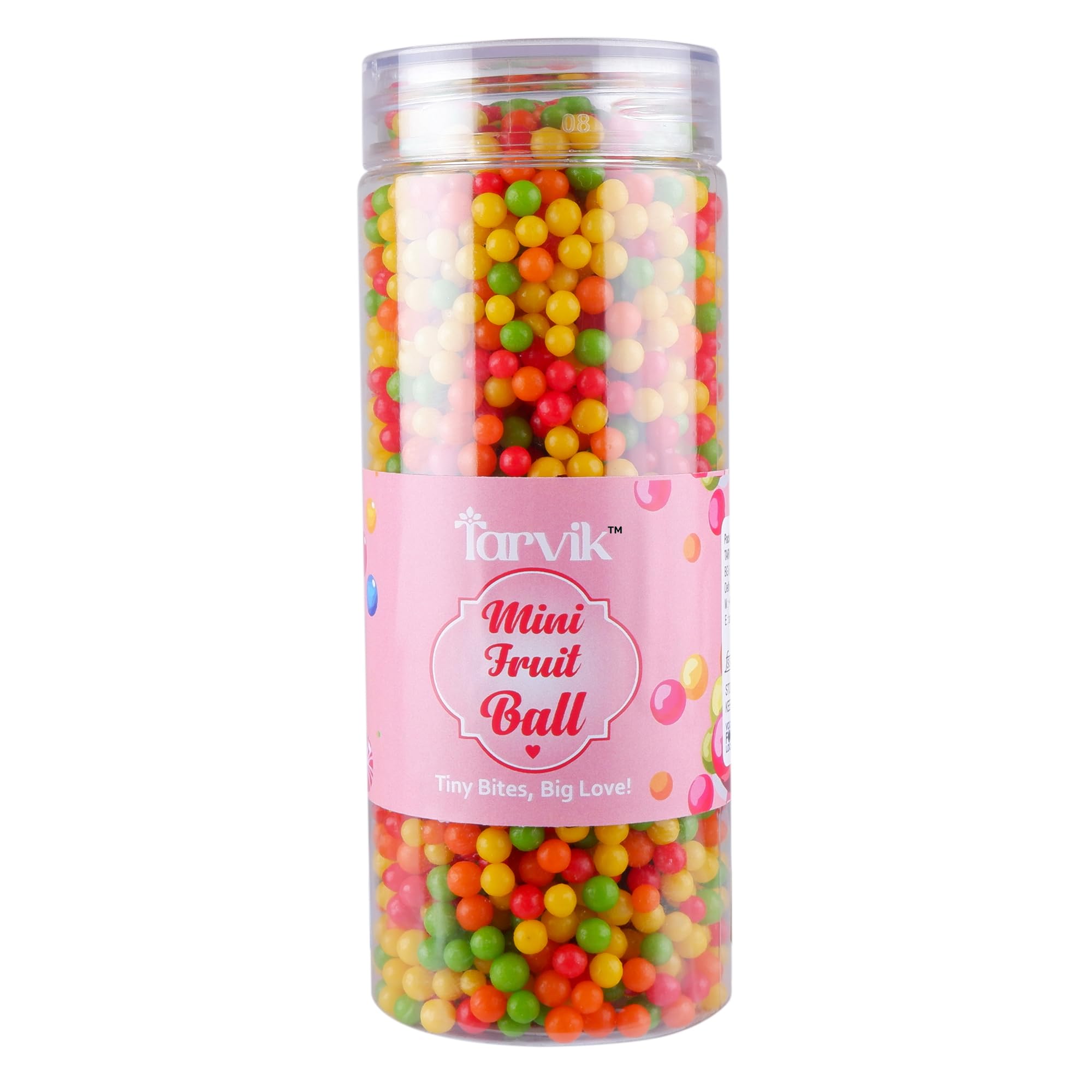 Tarvik Mini Fruit Balls – Assorted Fruity Candy Bites | Tangy & Sweet Flavor Mix | Travel-Friendly Candy for Kids & Adults | Colorful Treats for Gifting, Sharing & Celebrations 180 Gm. (Pack of 1)-image-34