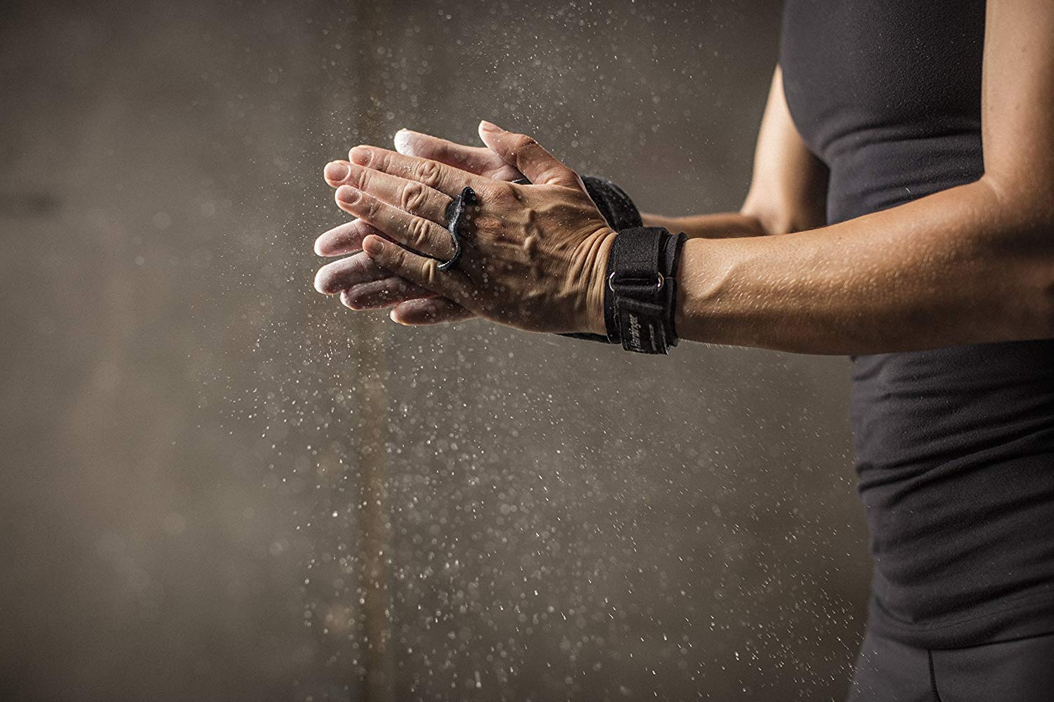 4 Pcs Palmo Fitness Impugnatura Per Sollevamento Pesi - Foto 3