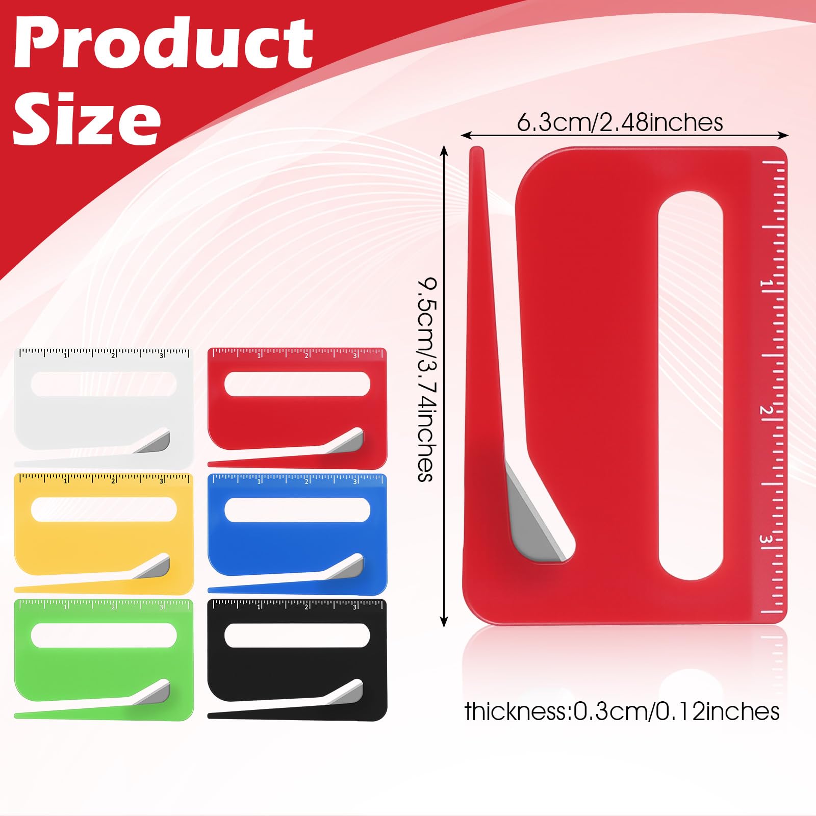 6 Pack Letter Opener Envelope Slitter, Bling Crystal Envelope Openers, Mail Opener, Package Opener, Wrapping Paper Cutter (6 Color){inchcolor Nameinch:inch6colorinch} P 278187134