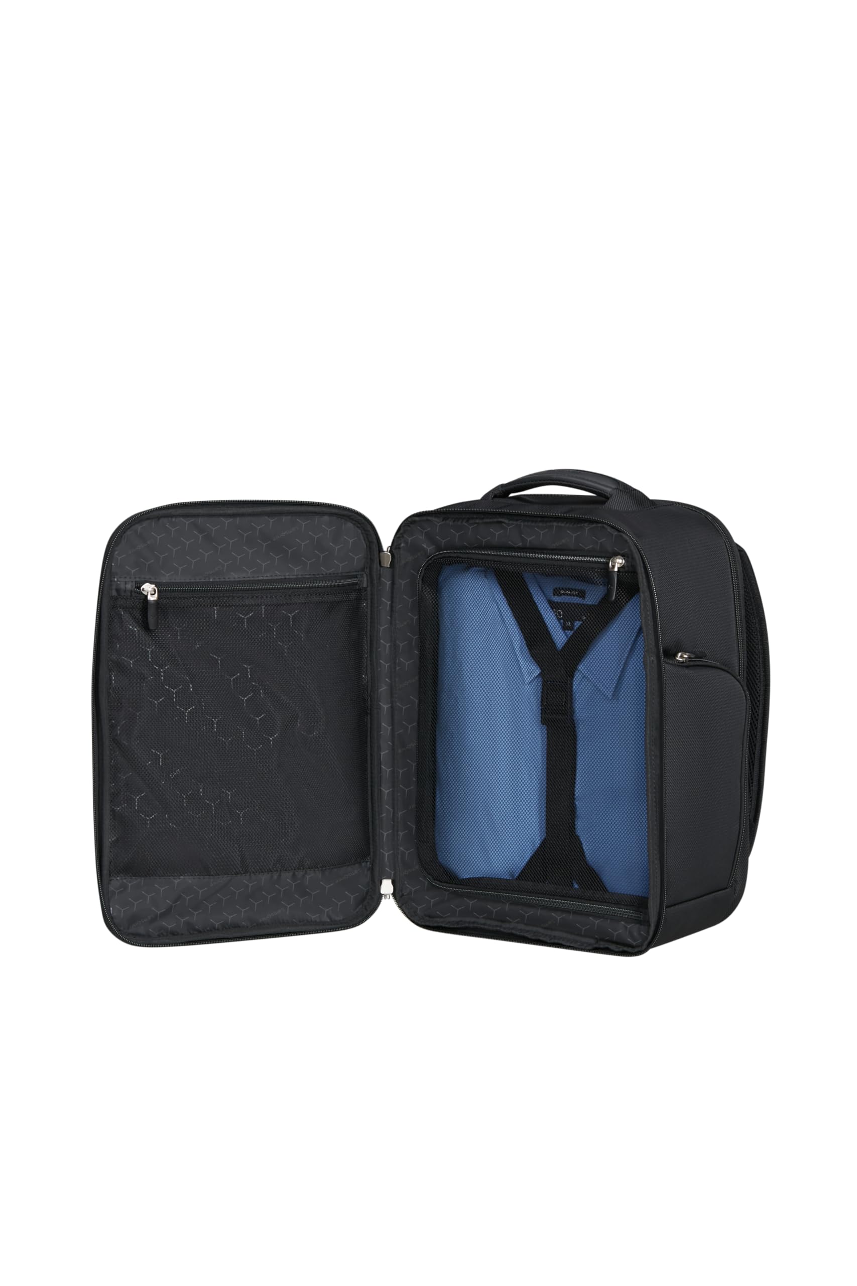 Samsonite Spark SNG Eco - Zaino Cabina 40x30x20 cm - Bagaglio a Mano per Ryanair, Wizz Air & Vueling, Borsa Sottosedile con Scomparto Laptop 15.6", 26 L, 0.80 KG, Nero