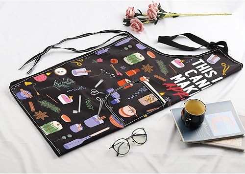 Miniatura 7 de MBMSO Candle Maker Apron Cute Aprons for Candle Lover Gifts This Is My Candle Making Apron Candlemaker Gifts Crafter Apron (Candle Making Apron)