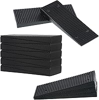 Zyghjort 16-Pack Plastic Shims for Leveling - 3.15" Non-Slip Furniture Levelers Wedges for Uneven Floors, Tables, Doors, Windows