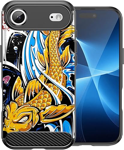 Miniatura 15 de CasesOnDeck Case Compatible with [Apple iPhone 17 Air/iPhone 17 Air Case] Pictorial Patterned TPU Design Case Flexible Slim and Elegant (Pink Retro