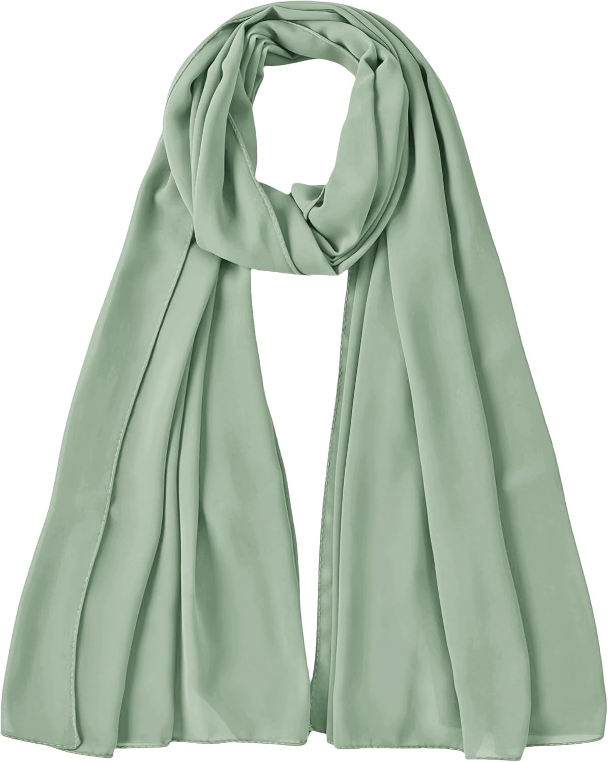 Premium Chiffon Hijab Head Scarf Shawl Wrap for Muslim Women Lightweight - Image 3