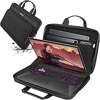 Vista 3 de Smatree Carcasa rígida resistente compatible con Acer Nitro 5/Aspire 7, ASUS ROG Strix G16/SCAR 16, DELL m16 R2/m16/G16, para MSI Stealth 16/GF65