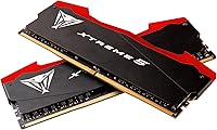 Vista 9 de Patriot Memory Viper Xtreme 5 DDR5 RAM 32GB (2X16GB) 8200MT/s CL38 1.45v UDIMM Kit de memoria de escritorio para juegos compatible con Intel XMP
