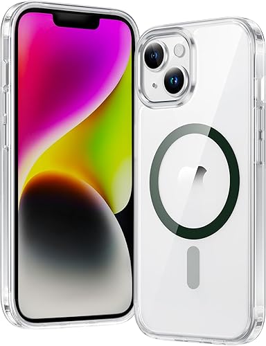 Miniatura 621 de Fntcase Funda para iPhone 15 Plus y 14 Plus de 6.7 pulgadas, magnética, a prueba de golpes de grado militar, antiamarilleo, delgada, protectora