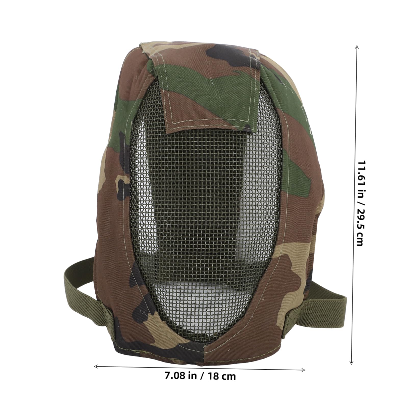 YARNOW 2pezzi Maschera Protettiva Per Fencing e Competizioni All Resistente Urti e