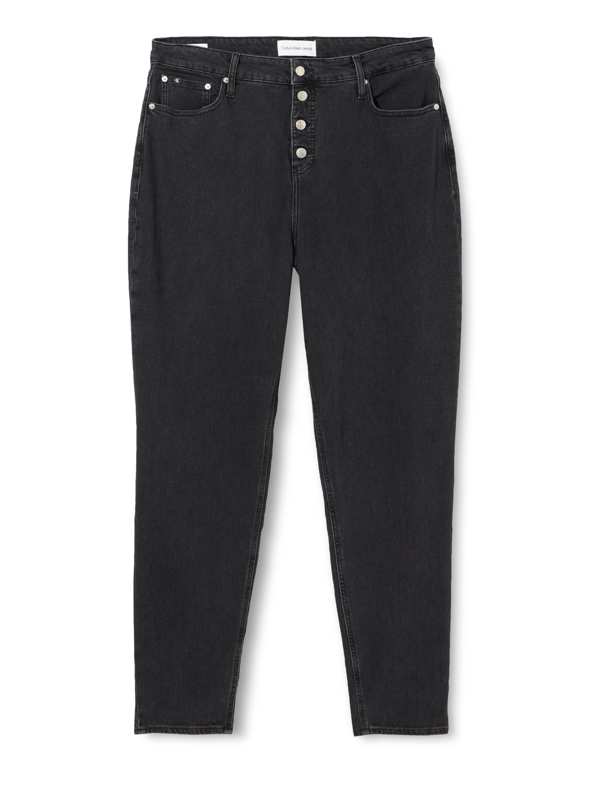 Calvin Klein Jeans Women's Mom Jean Plus Pants Denim, 34