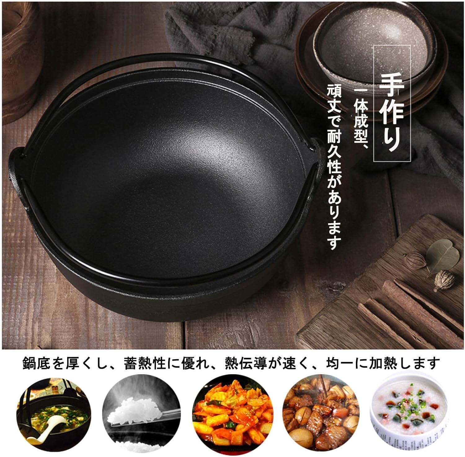 ノンスティックフライパン 中華鍋*6 Amazon｜フライパン セラミックノンスティック中華鍋、20CM多機能