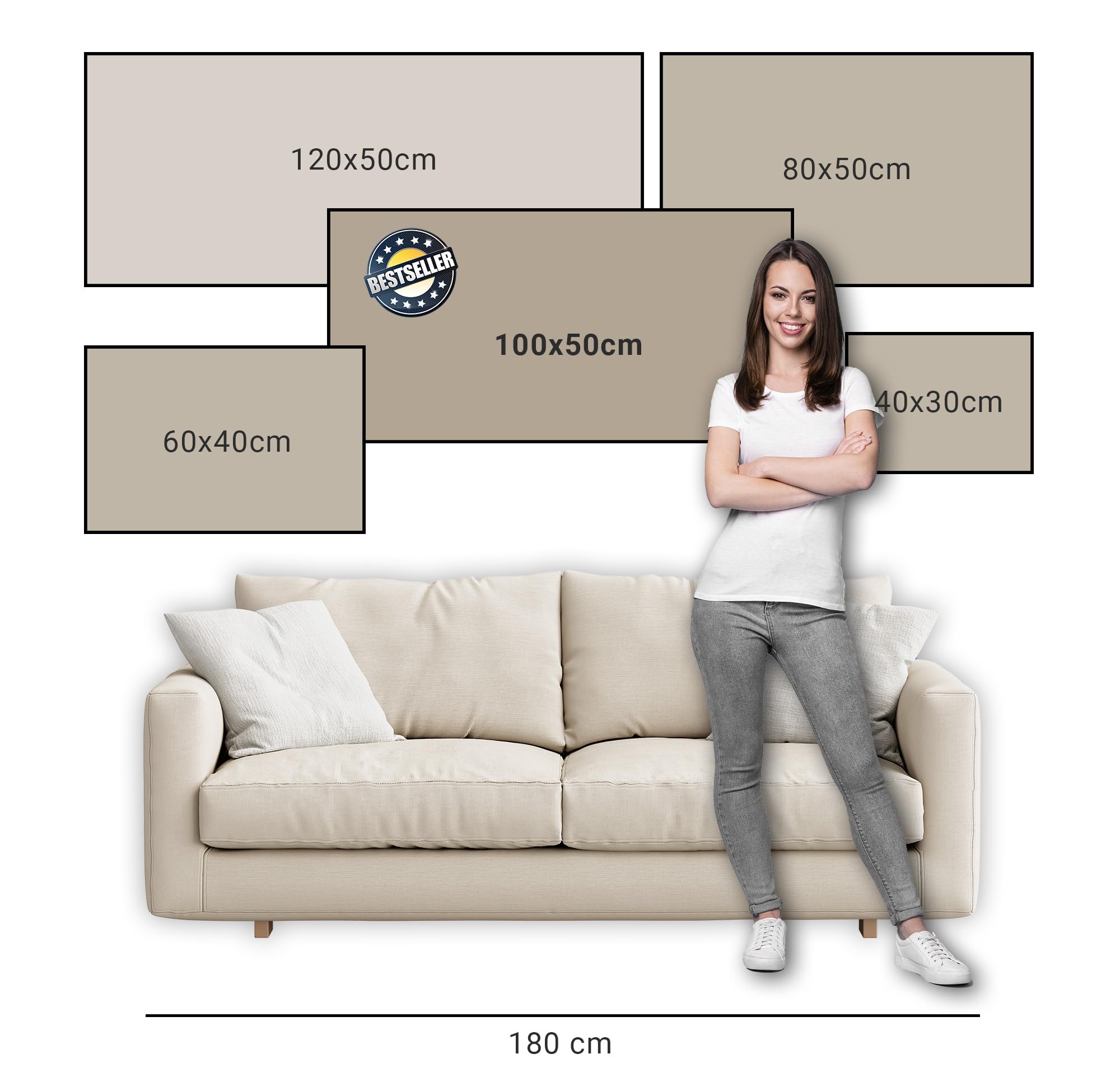 timalo® Kinderzimmer Leinwandbilder personalisiert mit Namen | Bild auf Leinwand Kinder Bilder für die Wand Wandbild xxl Bild fürs Teenager Jungenzimmer | 80 x 50 cm Graffiti Jungen Mauer