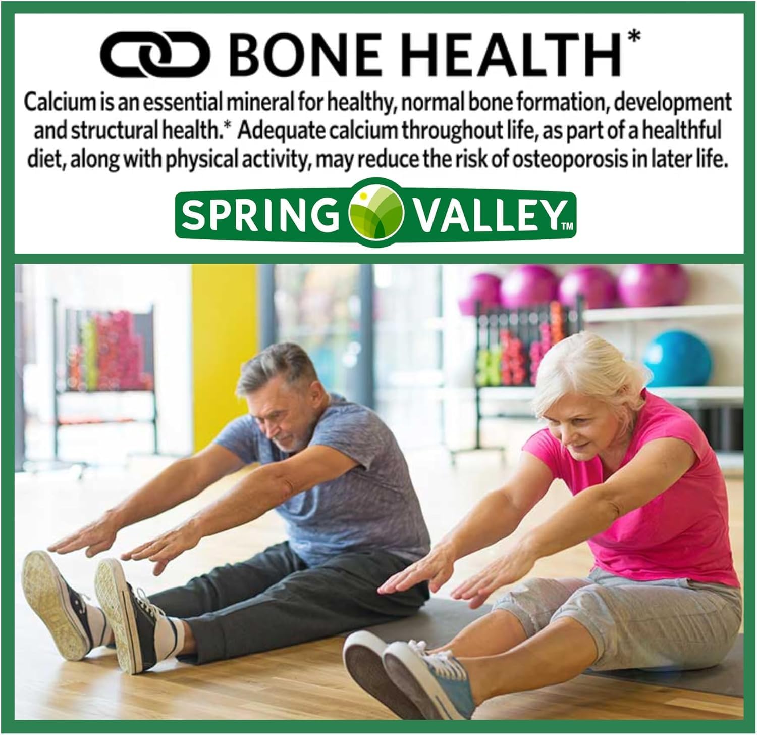 Calcium 600 mg 100 Tablets, Dietary Supplement, Bone Health Calcium (Pack of 3)