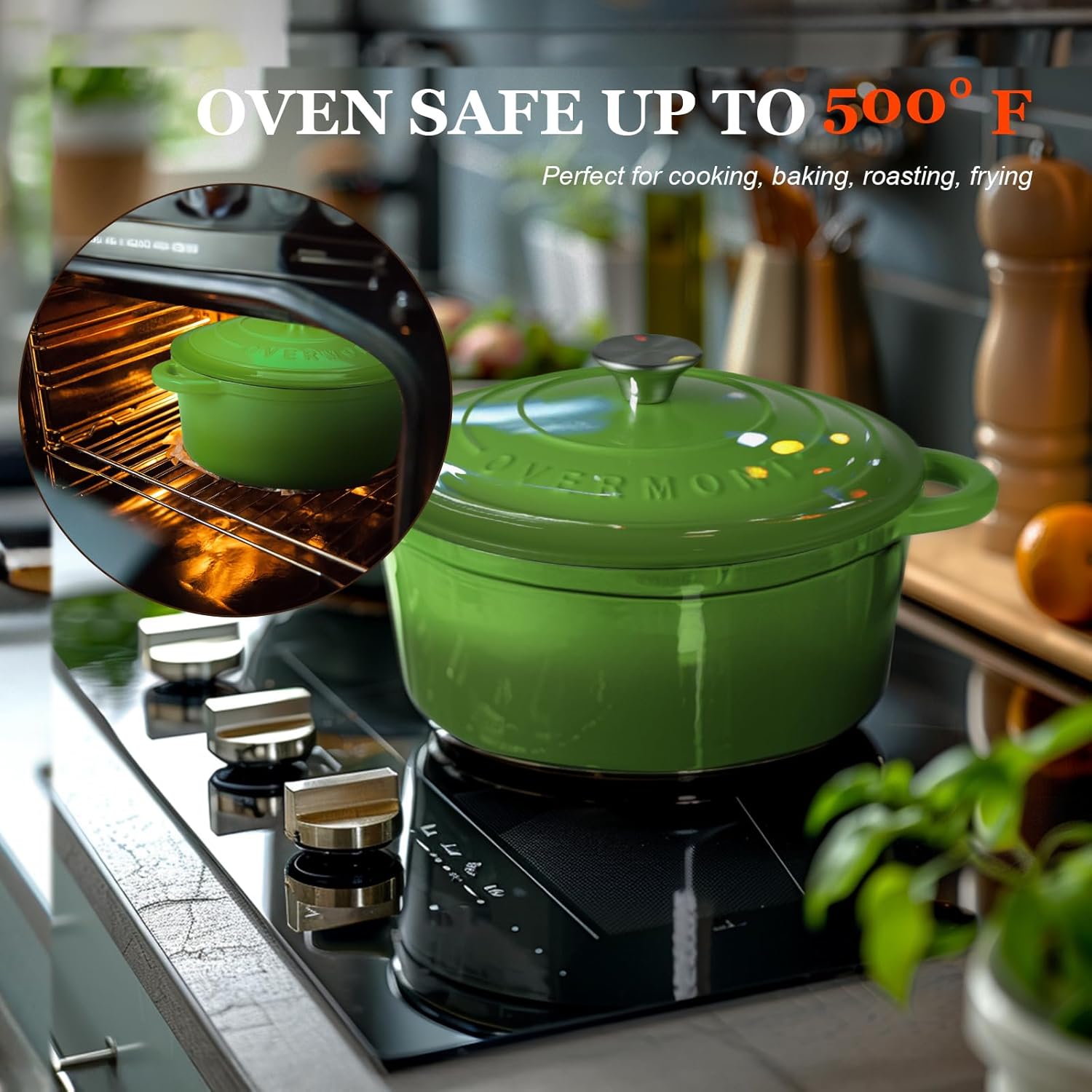 Enameled Cast Iron Dutch Oven