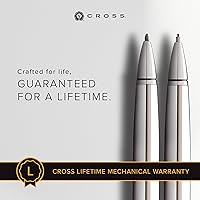 Vista 3 de Cross Coventry - Juego de regalo de bolígrafo y lápiz de cromo pulido