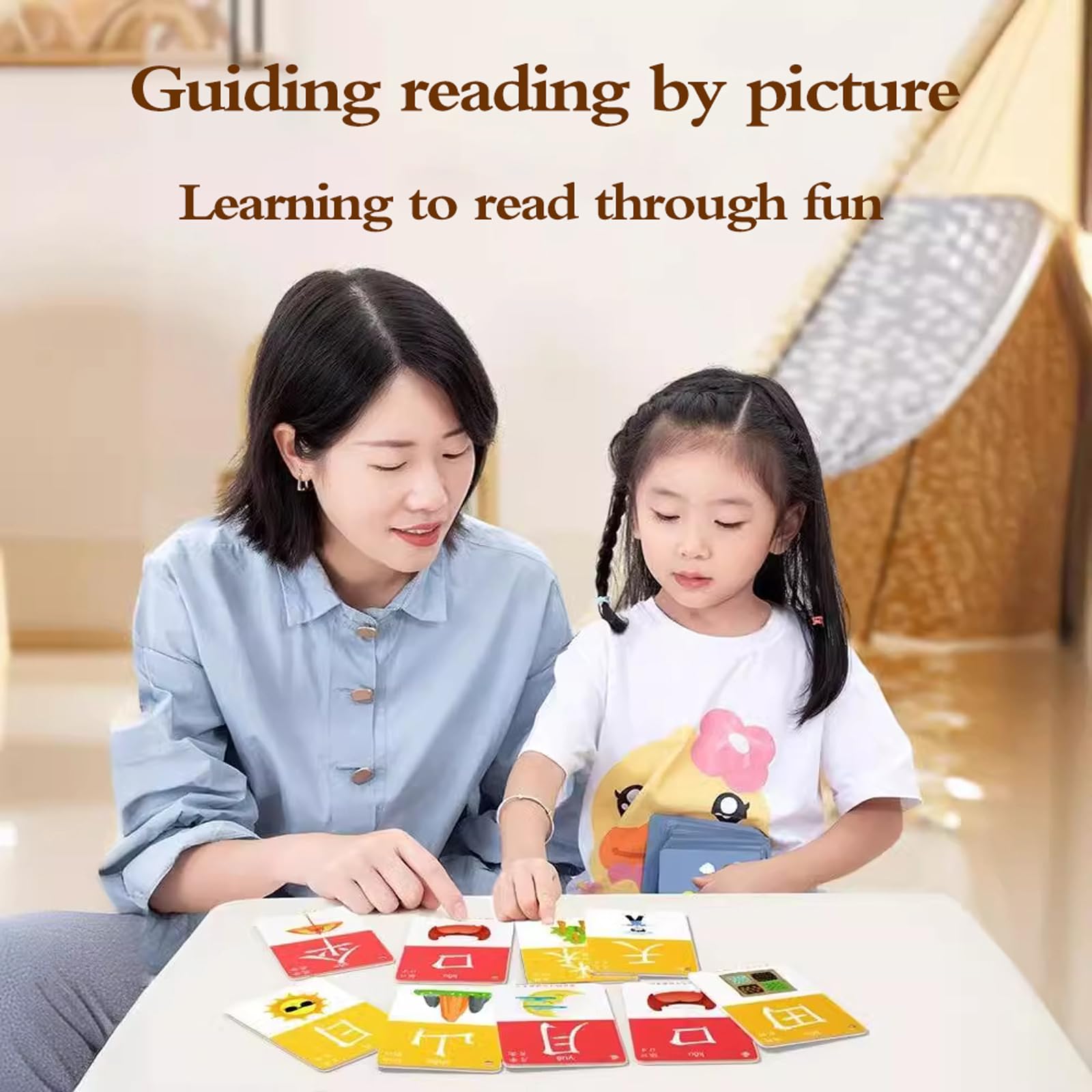 Caratteri Cinesi Vista Parole Flashcard di Apprendimento,Caratteri Cinesi Carte Flashs Card,Flashcard di Mandarino,Portatile,Adatto per Gli Studenti di Lingua Cinese