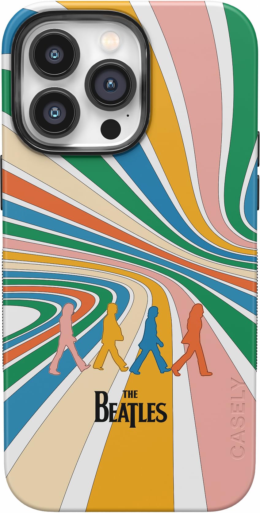 Casely Case Designed for iPhone 14 Pro Max Beatles Come Together Abbey Road Bold Case Compatible with MagSafe