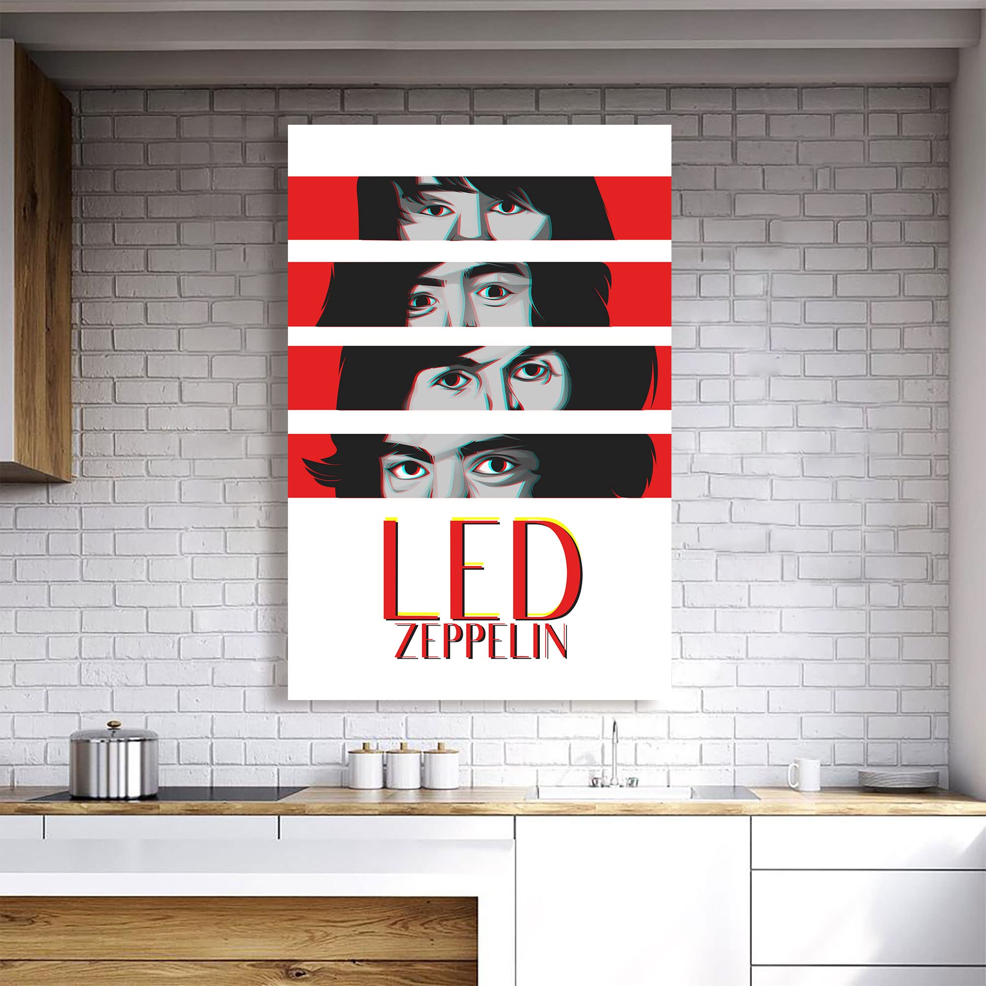 Cartel De Metal Decorativo Zeppelin Dallas - Diseño Retro Vintage Para Pared | Para Bares, Cafeterías Y Decoración Industrial
