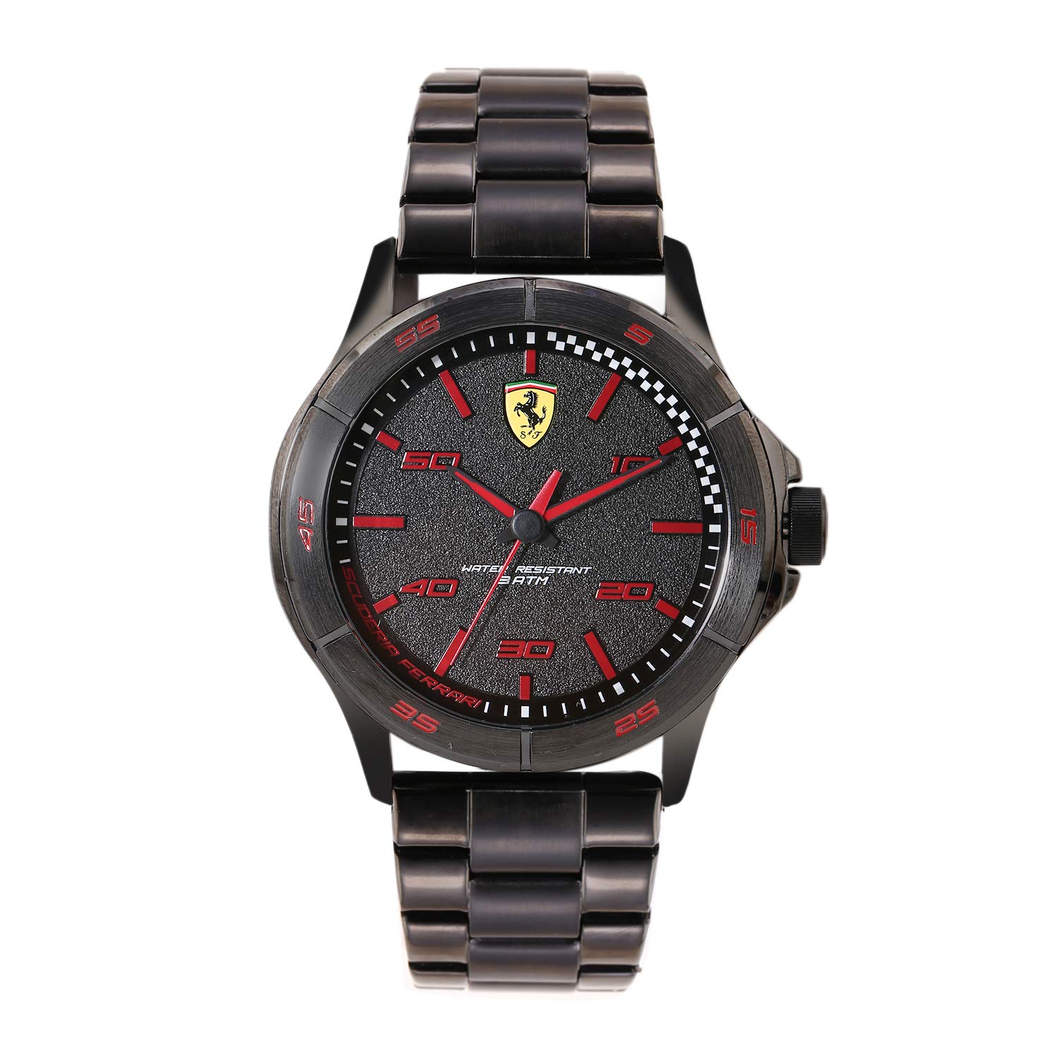 Scuderia Ferrari Sf Basics Analog Black Dial Mens Watch-0830815 (B08KM95W7K) Amazon Price History, Amazon Price Tracker
