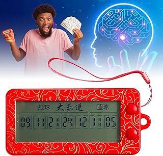 AI Algorithm Probability Double Lottery Picker, AI Picker, Lottery Selector, AI Picker Lottery Selector for All Lotteries & Lottos (1 Pc)