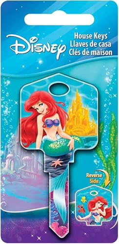 Hillman Disney Ariel and Friends House Key Blank 66/97 KW1/KW10 Single Sided for