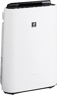 シャープ 加湿 空気清浄機 プラズマクラスター 7000 スタンダード 13畳 / 空気清浄 23畳 花粉 ホワイト KC-G50-W