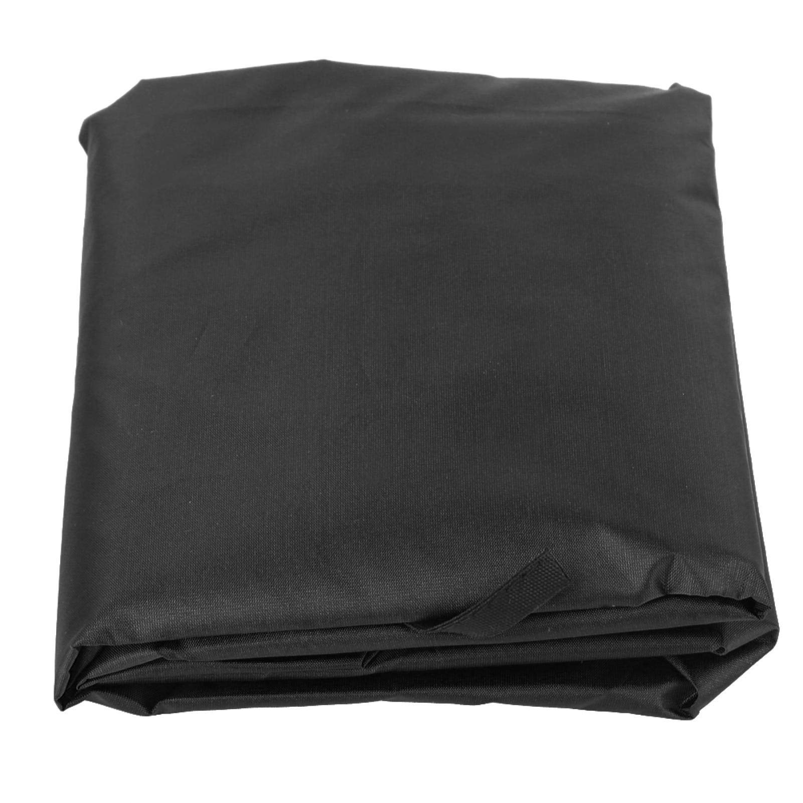 Kadimendium Outdoor Swing 3?Seat Chair Waterproof Cushion Replacement Swing Replacement Cushions Chair Cover Swing Cushion Cov for Patio Garden Yard(Black)