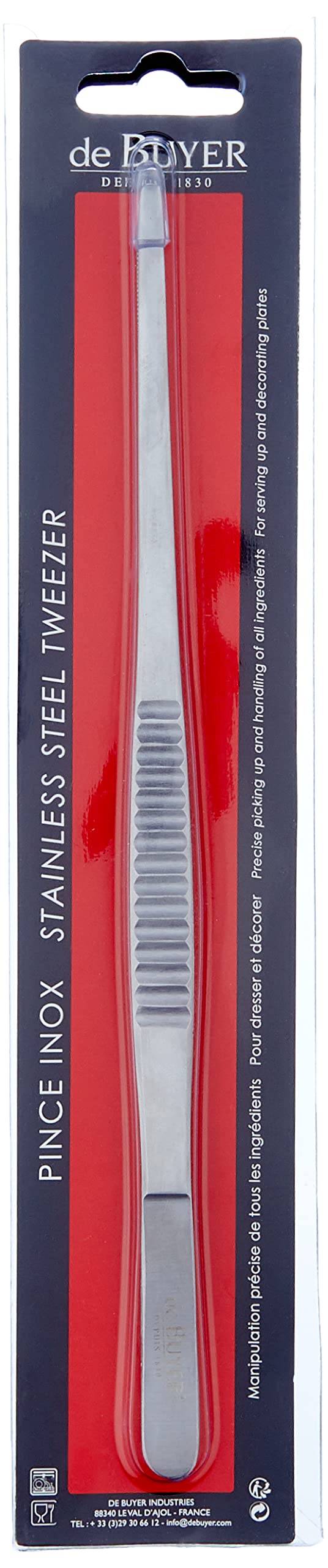 Pinza Dritta Da Cucina De Buyer - Acciaio Inox 15 Cm - Foto 6