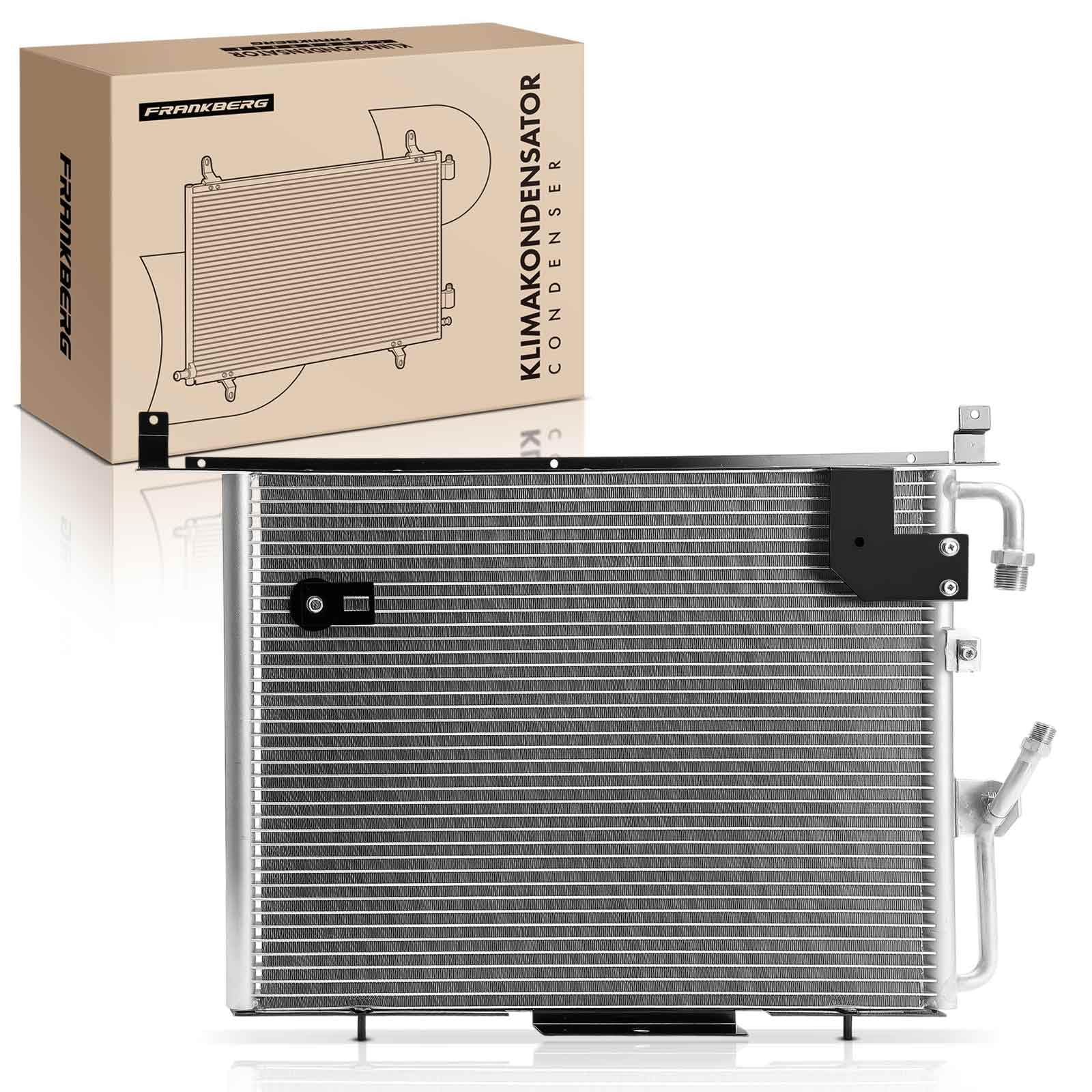Frankberg Klimatyzator chłodnicy kondensator chłodnica wody kompatybilna z 190 1982-1993 A/C Condenser 1,8 l 2,0 l 2,3 l w/o Receiver Drier w/Bracket Replace# A2018302870