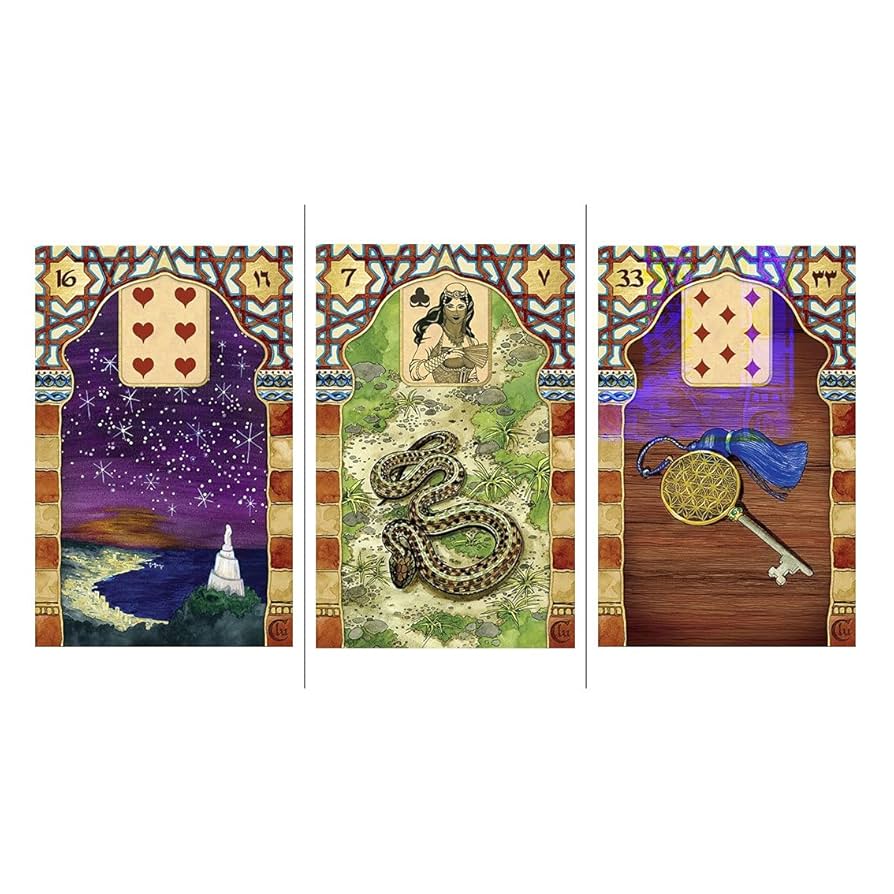 ムーンナイトルノルマンカード 占い オラクルカード タロットカード Amazon.co.jp: ムーンナイト ルノルマン カード デッキ 占い