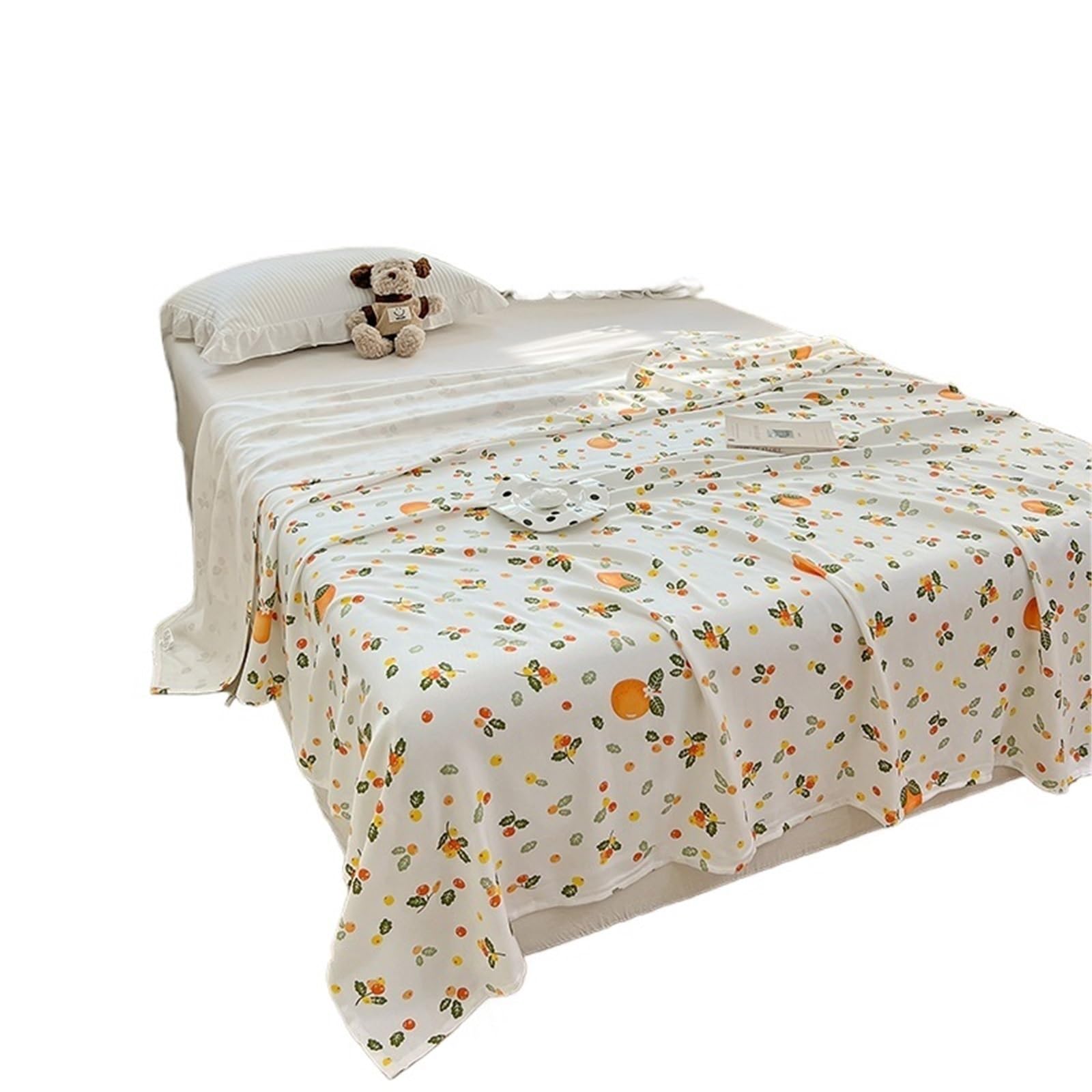 EBzvblxm Cooling Blanket for Summer, Breathable Summer Cooling Blanket Multicolor Multiple Sizes(Color7,100x150cm)
